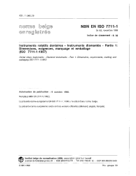 NBN EN ISO 7711-1:1998