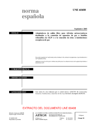 UNE 60408:2003 (R2021)