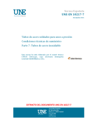 UNE-EN 10217-7:2021