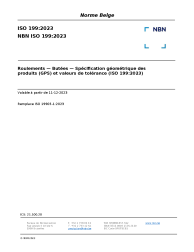 NBN ISO 199:2023