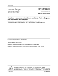 NBN EN 12952-7:2012
