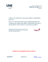 UNE-EN 15502-2-3:2024