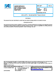 SAE AIR 1758A:2018-08-09