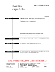 UNE-EN 10255:2005+A1:2008