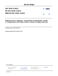 NBN EN ISO 3630-3:2021