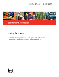 BS EN IEC 60794-1-207:2025