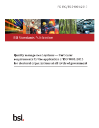 PD ISO/TS 54001:2019