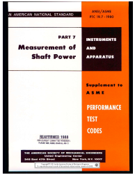 ASME PTC 19.7-1980