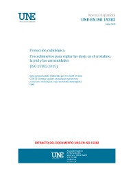 UNE-EN ISO 15382:2018