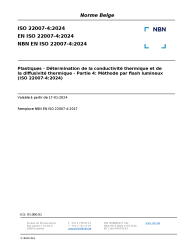 NBN EN ISO 22007-4:2024