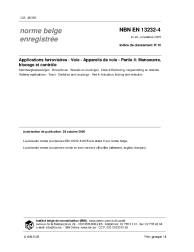 NBN EN 13232-4:2005