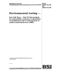 BS EN 60068-2-58:1999