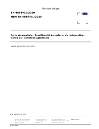 NBN EN 4855-01:2020