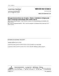NBN EN ISO 81060-2:2014