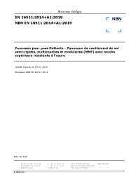 NBN EN 16511:2014+A1:2019
