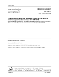 NBN EN ISO 6847:2013