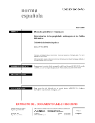 UNE-EN ISO 20763:2005