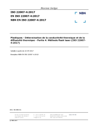 NBN EN ISO 22007-4:2017