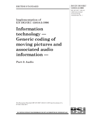 BS EN ISO/IEC 13818-3:1996