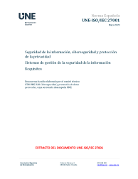 UNE-ISO/IEC 27001:2023