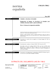 UNE-EN 1780-2:2003 (R2012)