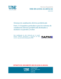 UNE-EN 61534-21:2015/A1:2022