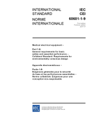 IEC 60601-1-9:2007