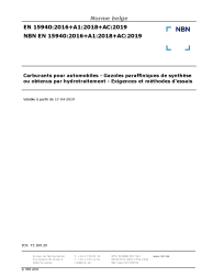 NBN EN 15940:2016+A1:2018+AC:2019