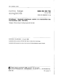 NBN EN ISO 780:1999