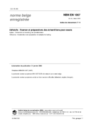 NBN EN 1067:2006