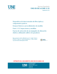 UNE-EN IEC 61300-3-33:2022