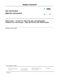 NBN ISO 23219:2023