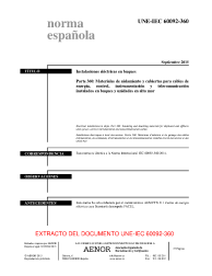UNE-IEC 60092-360:2015