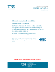 UNE-EN 16798-5-1:2018