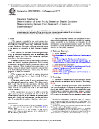 ASTM E2985/E2985M-14(2019)