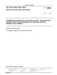 NBN EN 16755:2017/AC:2018