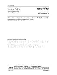 NBN EN 13445-4:2009