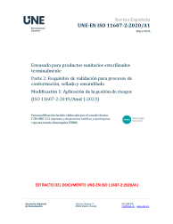UNE-EN ISO 11607-2:2020/A1:2024