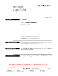 UNE-EN ISO 10318-1:2015