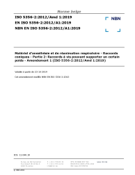 NBN EN ISO 5356-2:2012/A1:2019