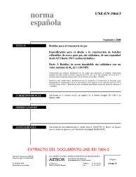 UNE-EN 1964-3:2000 (R2017)