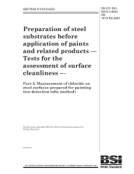 BS EN ISO 8502-5:2004