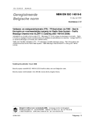 NBN EN ISO 14819-6:2006