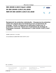 NBN EN ISO 20349-2:2017/A1:2020