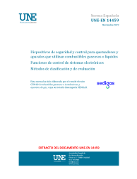 UNE-EN 14459:2022