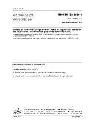 NBN EN ISO 8536-4:2010