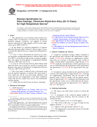 ASTM A447/A447M-11(2016)