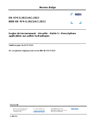 NBN EN 474-5:2022/AC:2022