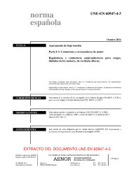 UNE-EN 60947-4-3:2014