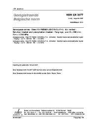 NBN EN 3677:2007